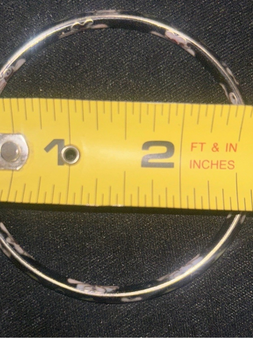6 Small vintage Cloisonne Bangle Bracelets - Picture 4 of 7